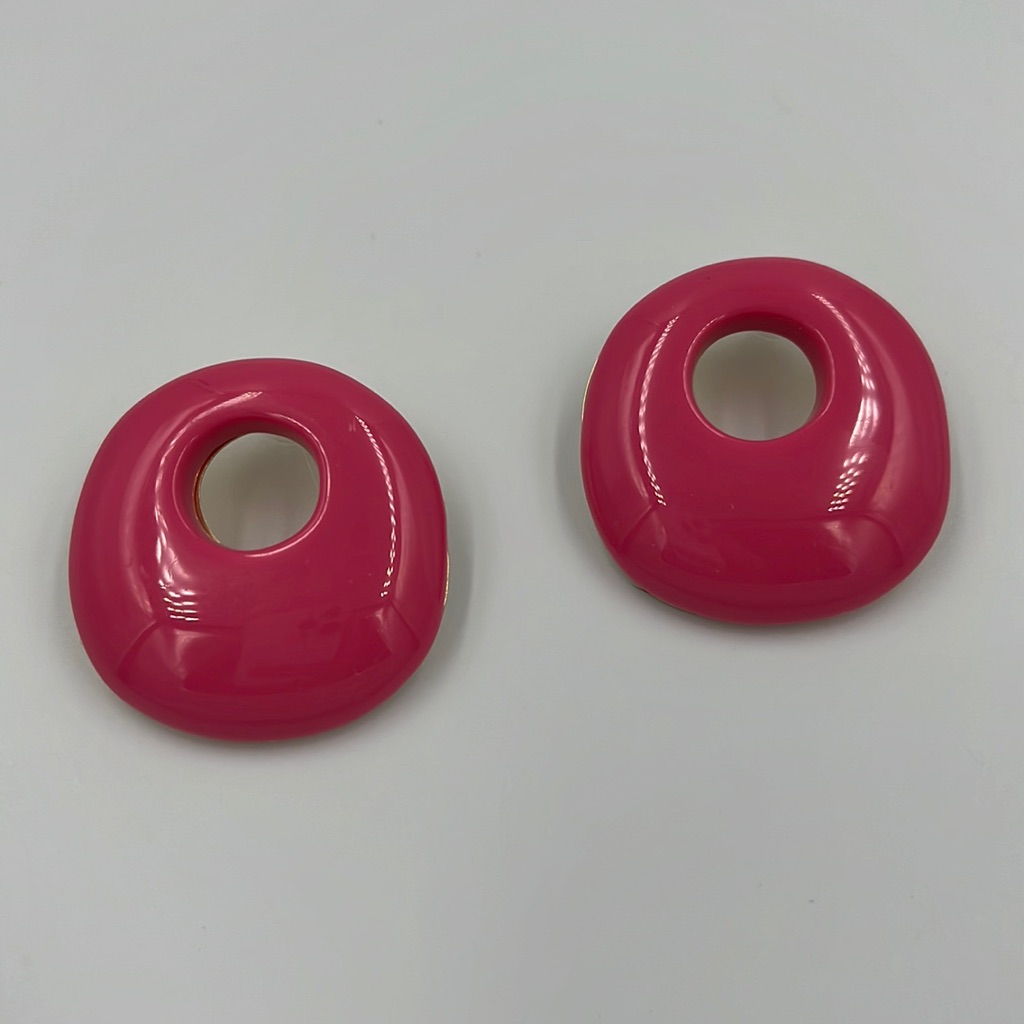New Pink Retro Fashion Earrings